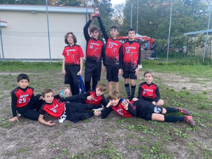 I Daemons U13 di Cernusco sul Naviglio sono d’argento al Torneo di Varese