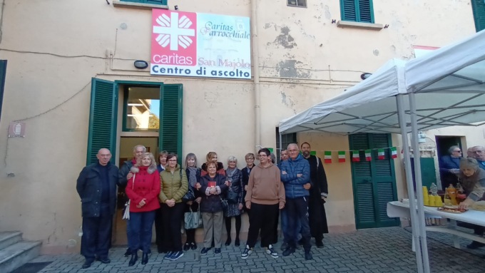 Taglio del nastro per il Centro di ascolto Caritas ad Albignano