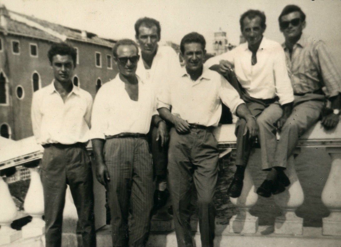 1956 - Arrivo a Venezia (Foto Luciano Scotti)