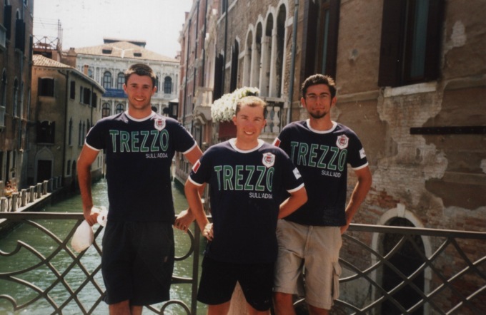 trezzo sull'adda fino a venezia in barca cristian bonomi