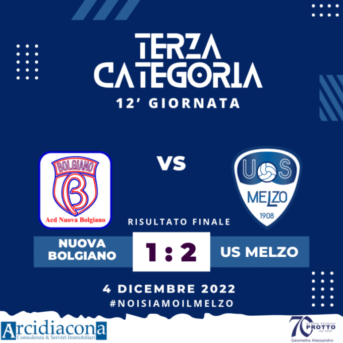 L’Us Melzo 1908 è di casa in “zona cesarini”: gol al 95esimo e tre punti per continuare a sognare