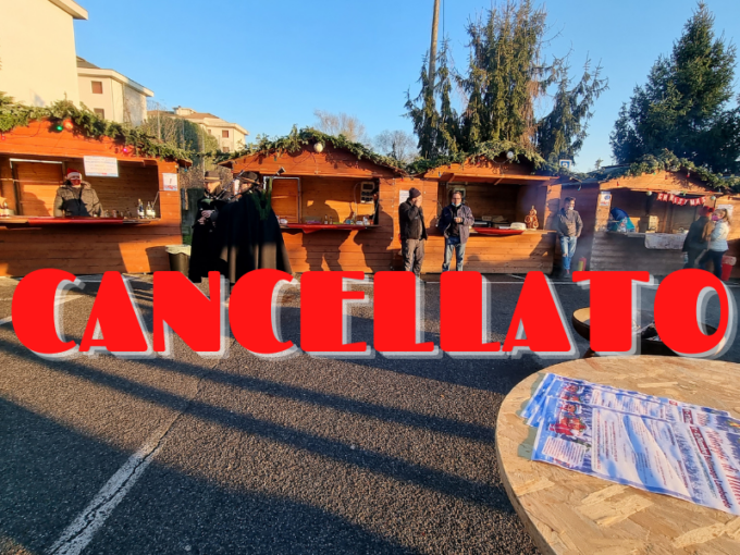 Causa maltempo annullato il Villaggio di Natale a Bellinzago