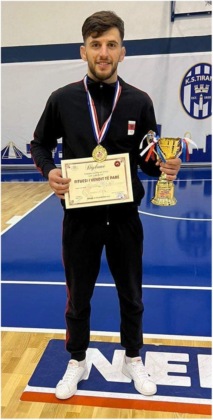 Gjete Prenga Pioltello campione nazionale albanese di lotta olimpica