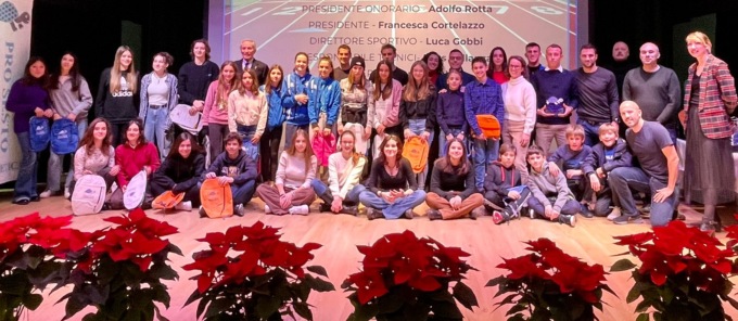 Premi alla festa sociale della Pro Sesto Atletica Cernusco