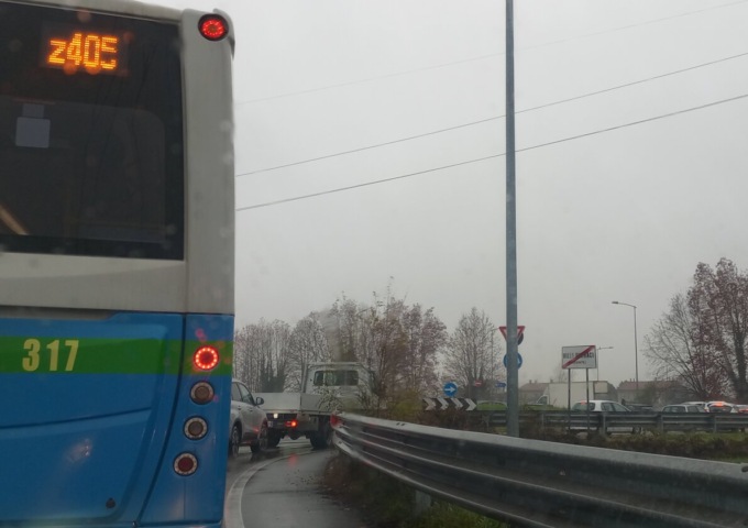 Tamponamento a catena, lunghe code sulla Padana