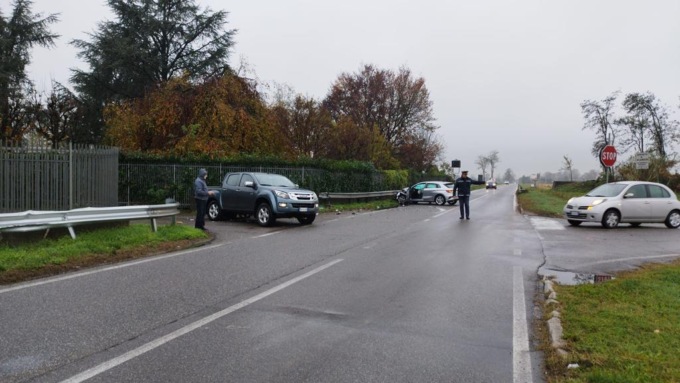 Incidente al solito incrocio, coinvolto il sindaco di Vaprio d’Adda