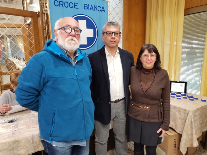 Cernusco sul Naviglio croce bianca pranzo sociale. benemeriti