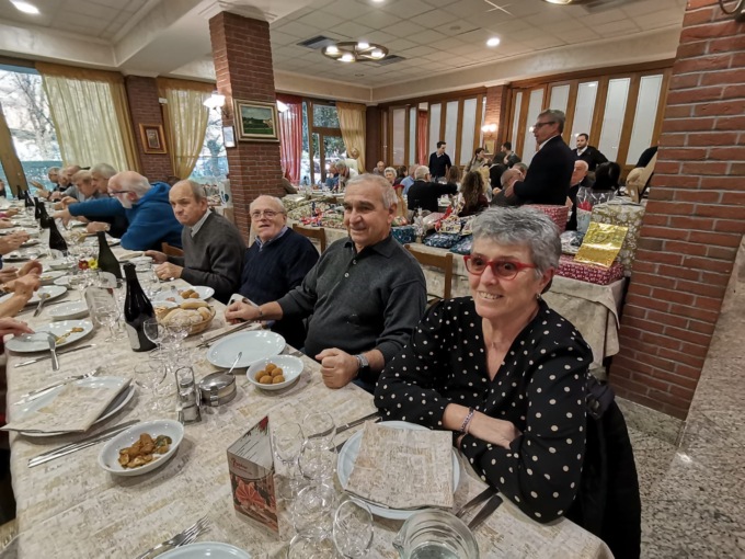 Cernusco sul Naviglio croce bianca pranzo sociale. benemeriti