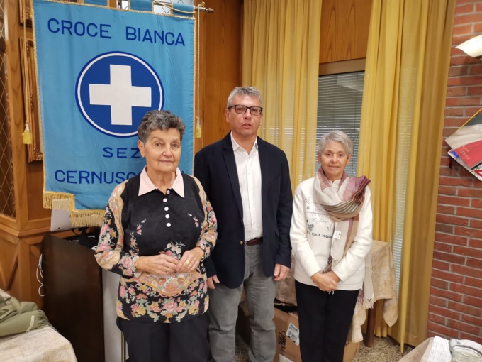 Cernusco sul Naviglio croce bianca pranzo sociale. benemeriti