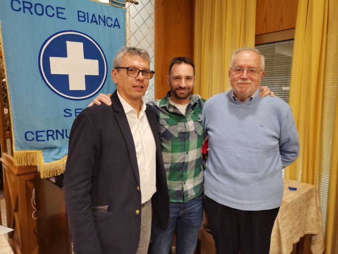 Cernusco sul Naviglio croce bianca pranzo sociale. benemeriti