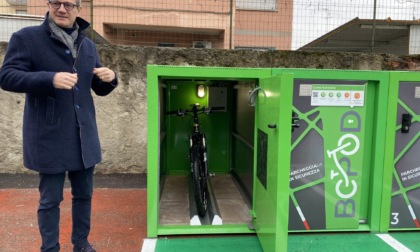 Addio furti di biciclette, inaugurati a Vimodrone nove "box" hi-tech