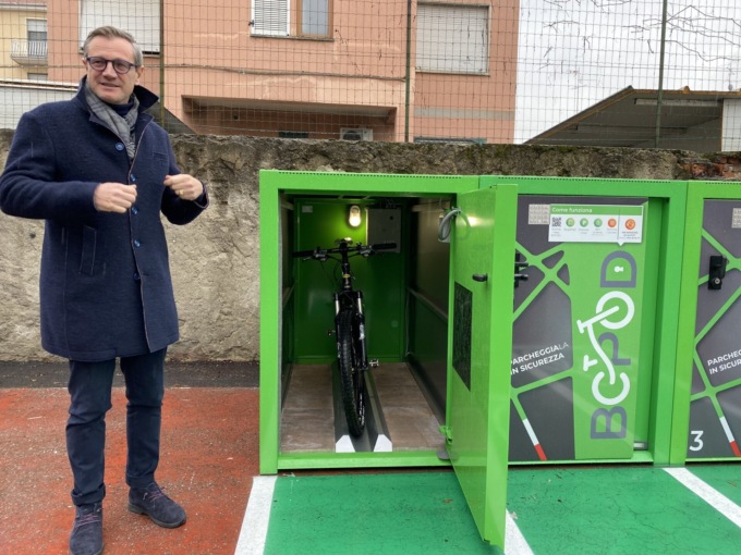 Addio furti di biciclette, inaugurati a Vimodrone nove “box” hi-tech