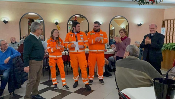 Un assegno da duemila euro per la Croce Bianca di Melzo