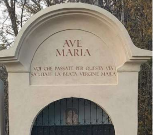 L’edicola della madonnina di Sant’Erasmo ora è in salvo