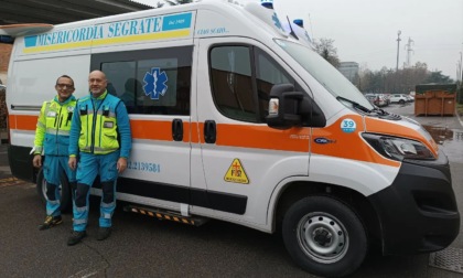 A Segrate arriva una nuova ambulanza a tempo di record grazie alle donazioni