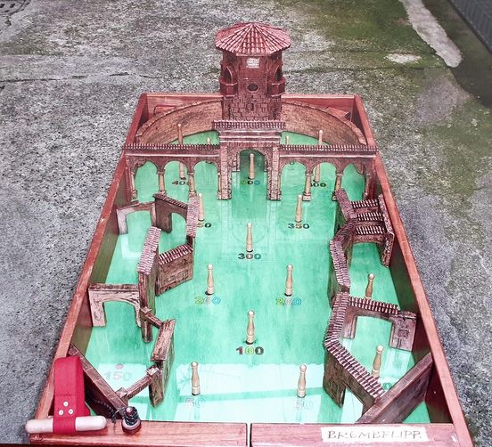 Il pirlì inserito nei giochi tradizionali dell’Unesco. Il suo costruttore è di Brembate