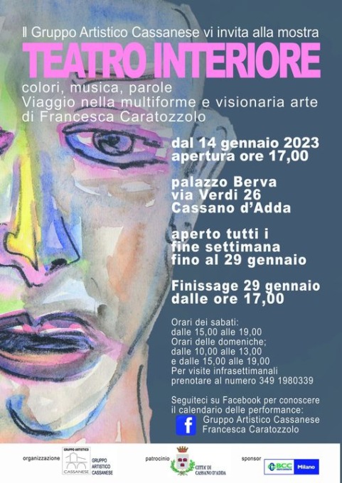 Mostra “Teatro interiore” a Cassano d’Adda