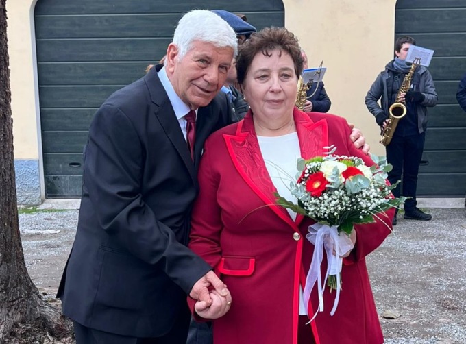 Cassano d’Adda, a 82 anni ha trovato l’amore e si è sposato: “Non è mai troppo tardi”