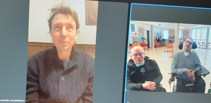 Malato di Sla, realizza un sogno e conosce il suo idolo a Inzago