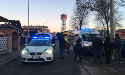 Novantenne investito a Pozzuolo Martesana: elisoccorso e ambulanza in codice rosso