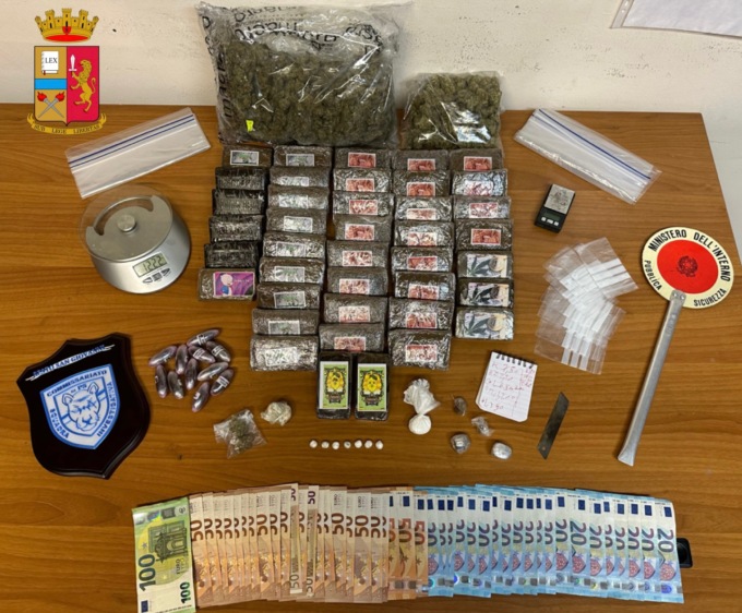 Aveva in cantina oltre 4 chili di hashish, processato per direttissima