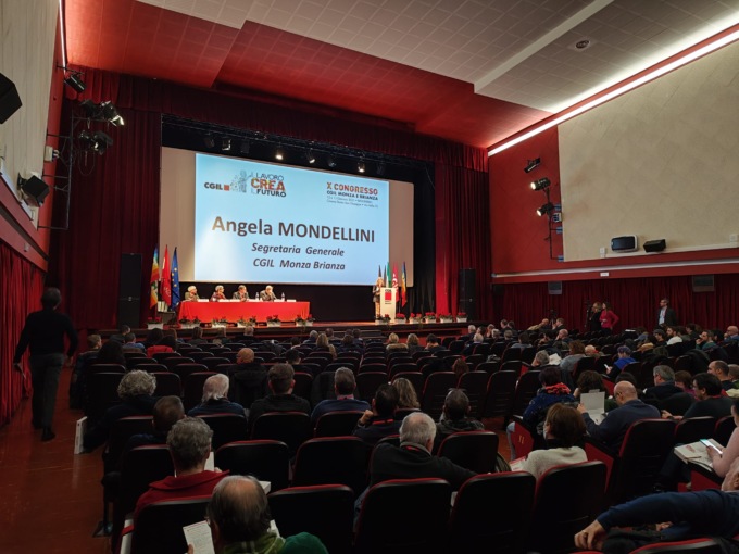 Brugherio ospita il decimo congresso della Cgil Monza Brianza