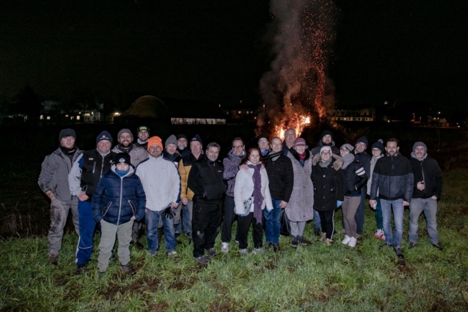 Bellinzago, dopo tre anni (e due giorni) torna il falò di Sant’Antonio