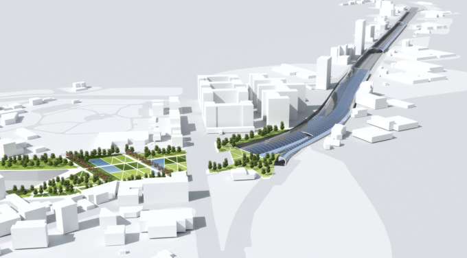 Il progetto della galleria in Tangenziale Est per le Olimpiadi invernali