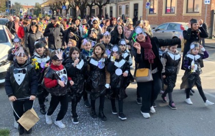 Scuole di Trezzo in festa per il Carnevale