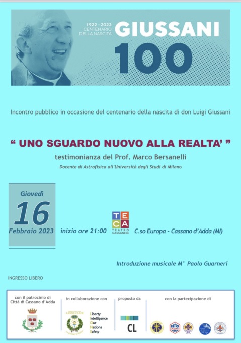 Incontro per il centenario della nascita di don Giussani a Cassano d’Adda