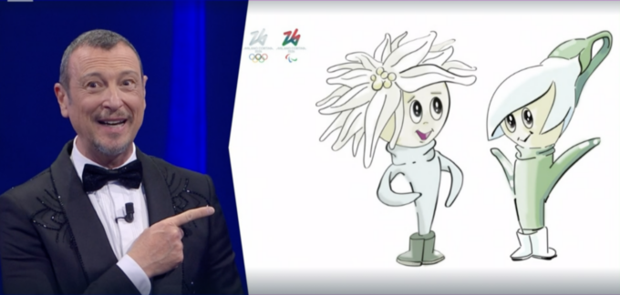 Da Sanremo a Milano-Cortina 2026: il disegno degli studenti della Sabin potrebbe diventare la mascotte delle Olimpiadi invernali