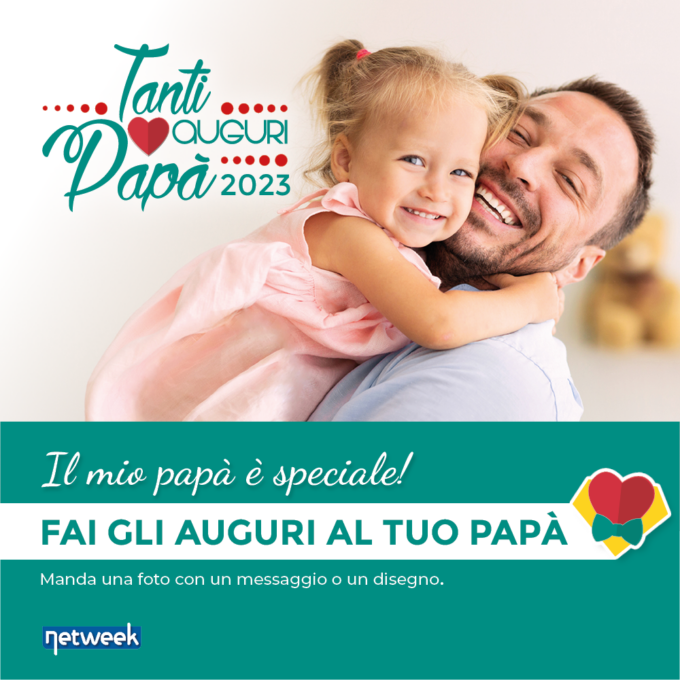 Una foto vale più di mille parole per dire: “Tanti auguri papà”