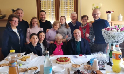 Ha festeggiato 104 anni nonna Peppa, la persona più anziana di Cernusco sul Naviglio