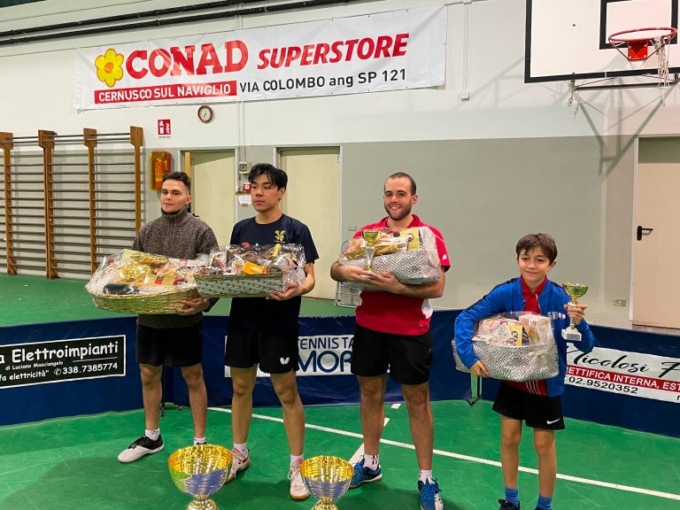 Cernusco sul Naviglio al centro del tennistavolo lombardo