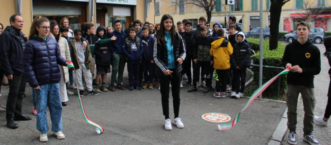 Inaugurato il percorso sicuro da Groppello a Cassano d’Adda