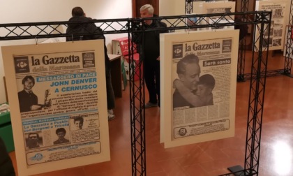 A Cernusco sul Naviglio una mostra di foto e pagine della Gazzetta della Martesana