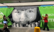 Inaugurato al Carosello un innovativo murales anti-smog