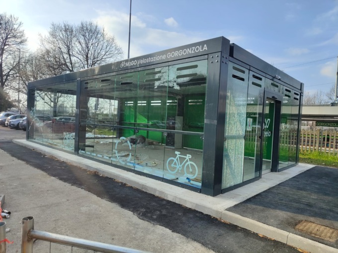 Il parcheggio per le biciclette a Gorgonzola è in dirittura d’arrivo