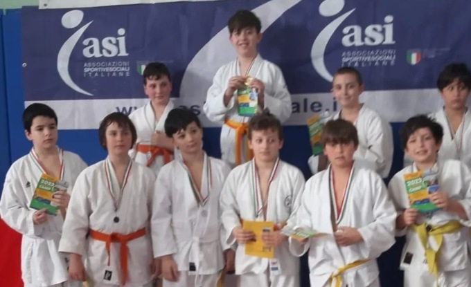 Pioggia di medaglie d’oro per i judoka dell’Asd Arcobaleno Cassina de’ Pecchi