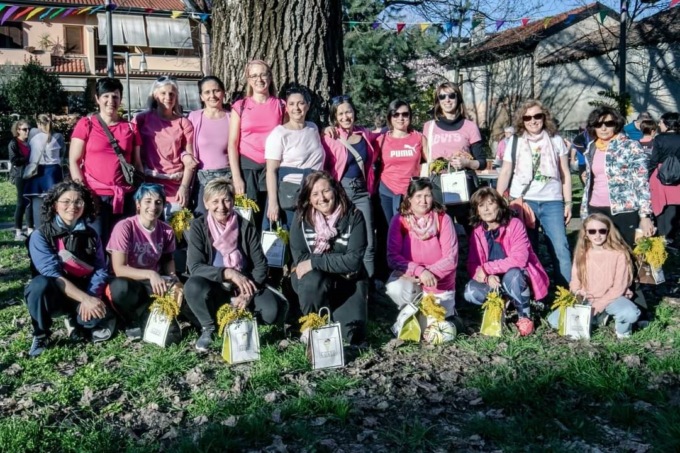 Camminata in rosa a Bellinzago