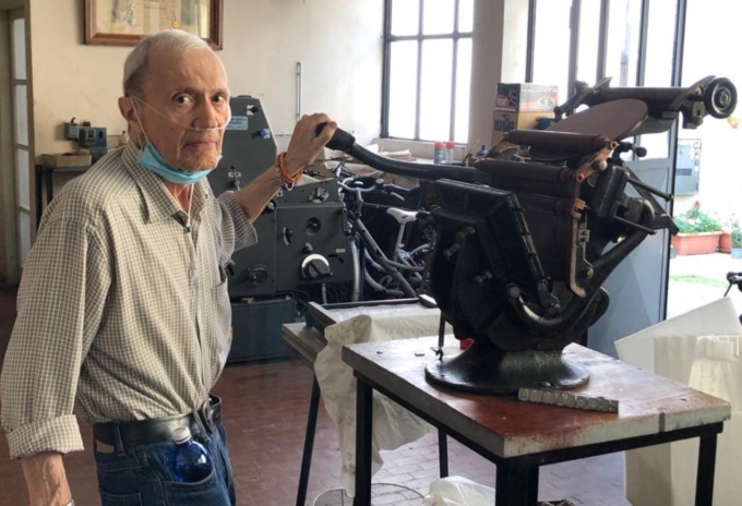 Trezzo, celebrati i funerali dello storico tipografo