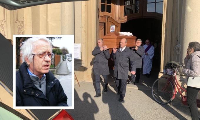 L’ultimo saluto a don Franco Passoni: “Ciao don e grazie per averci insegnato a guardare il cuore delle persone”