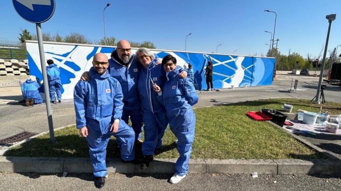 Murales che respirano:  3M celebra la Giornata internazionale della Terra