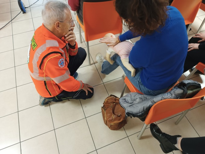 A lezione di disostruzione pediatrica: in prima fila anche il sindaco di Trezzano Rosa