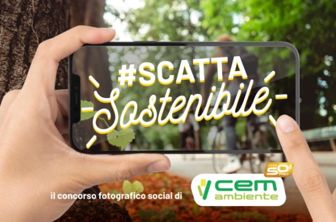 CEM Ambiente lancia #scattaSostenibile il nuovo contest social per vincere una bici a pedalata assistita