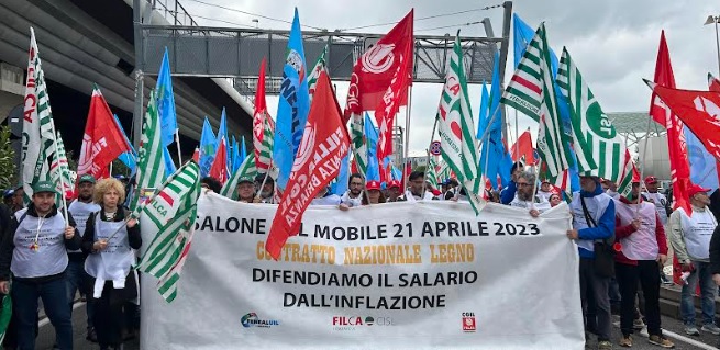Legno e arredo, sciopero per il mancato rinnovo del contratto