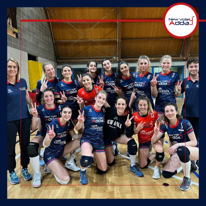 Pallavolo femminile: la New Volley Adda torna alla vittoria