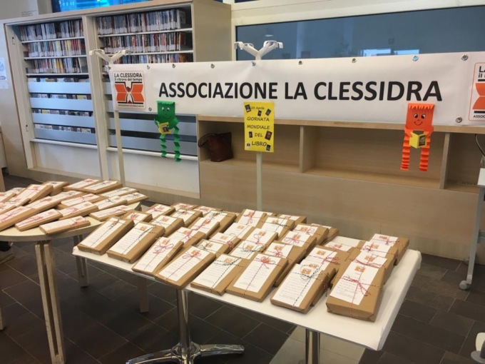 Giornata mondiale del libro, l’associazione Clessidra di Melzo regala libri nuovi ai cittadini