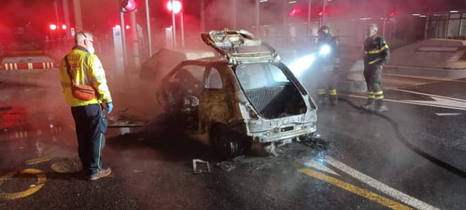 Auto a fuoco sulla Teem a Pozzuolo, 19enne di Gorgonzola muore carbonizzato