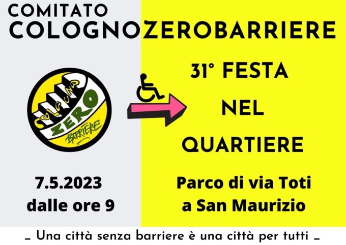 Festa nel quartiere a Cologno Monzese